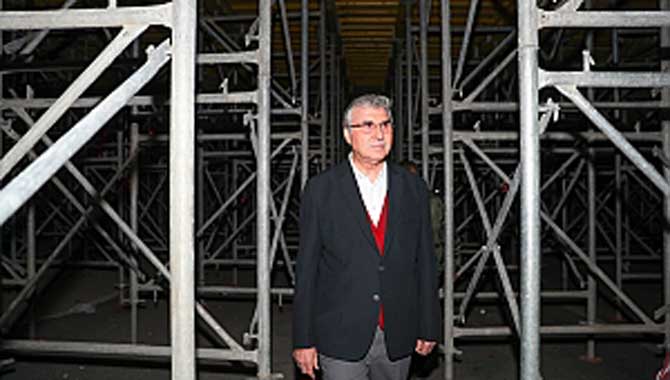 Başkan Yüce, son işlemleri yakın takipte 