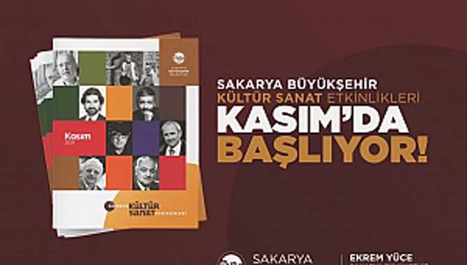 Büyükşehir Belediyesi Kasım Kültür Sanat Takvimi açıklandı 