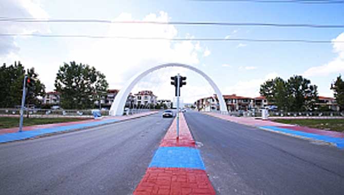 Büyükşehir’den Yazlık girişine yeni köprü 