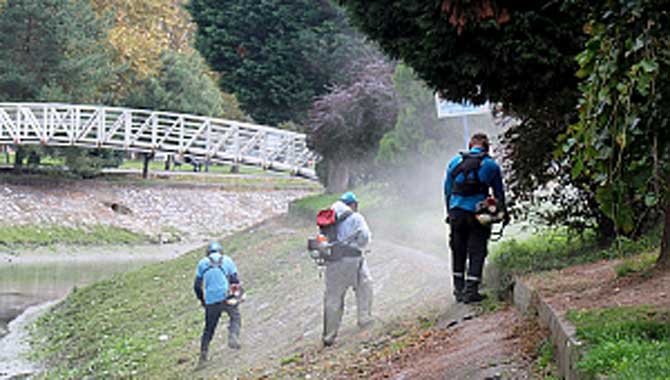 Çark Deresi’nde Büyükşehir SASKİ’den hummalı çalışma 