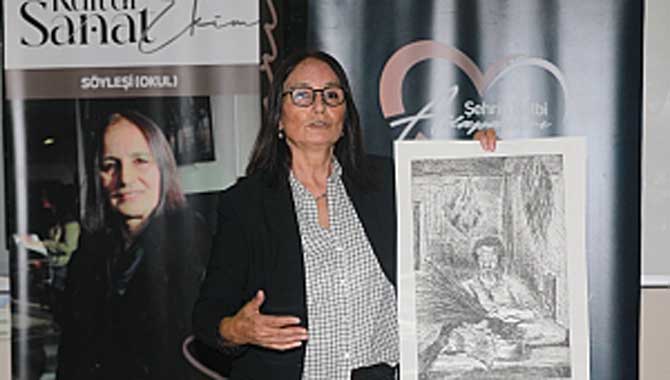 Güzel Sanatlar Lisesi'nde Baskı Teknikleri Konuşuldu 