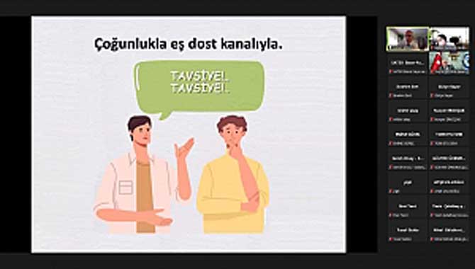 Kişisel ve Kurumsal İmaj SATSO'da Anlatıldı 