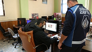 Serdivan'da İnternet Kafe ve Oyun Salonları Denetlendi 