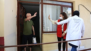 Serdivan’da Yaşlılar Evlerinde Ziyaret Edildi 