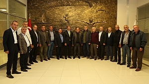 Serdivan Muhtarlarından Başkan Alemdar’a Ziyaret 