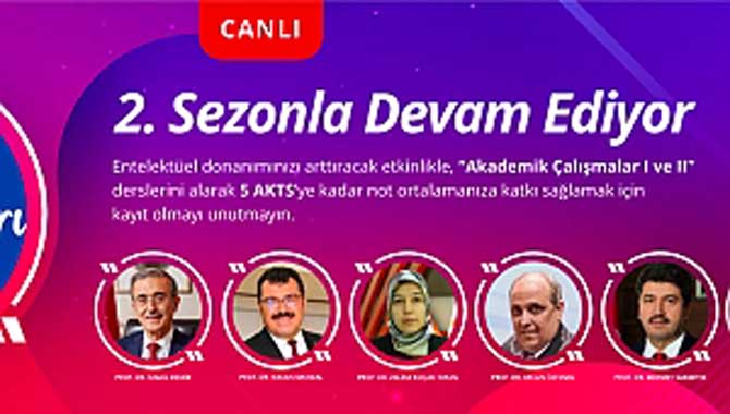 SUBÜ Konuşmaları’nda 2. sezon başlıyor 