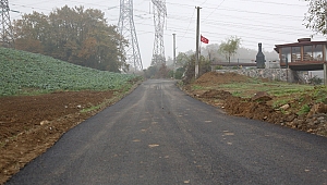 Aşağıdereköy’de Asfalt Çalışmaları Tamamlandı 