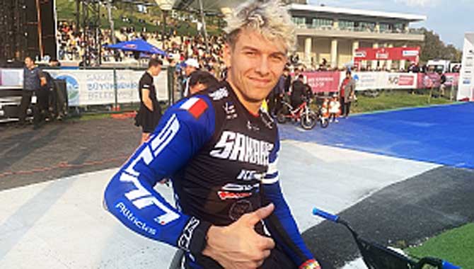 Büyükşehirli Eddie’den BMX’te önemli başarı 