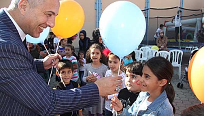 ÇOCUKLARA ‘BİZİM TURGUT’ HEDİYESİ 