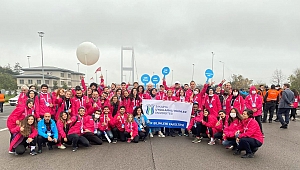 Derslerini İstanbul Maratonu’nda işlediler 