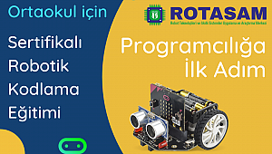 ROTASAM’da robotik kodlama eğitimleri başlıyor 