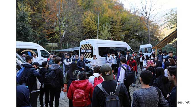 Sülüklügöl parkurunda yürüdüler