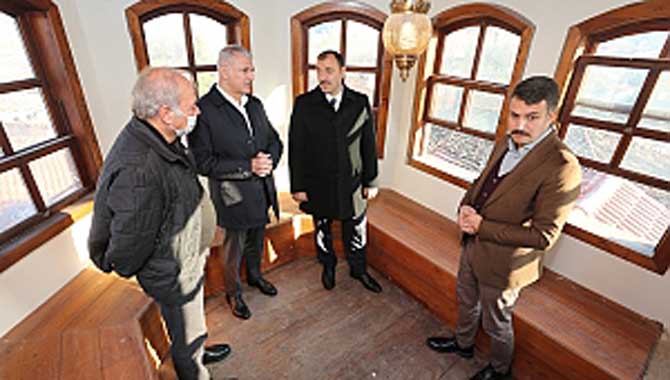 Vali Kaldırım ve Başkan Altuğ'dan SATSO Fenerli (Cihannümalı) Konak Ziyareti