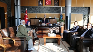 Başkan Alemdar’a Okul Aile Birliği Ziyareti 