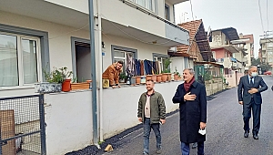 BAŞKAN ALEMDAR ÇALIŞMALARI YERİNDE İNCELEDİ 