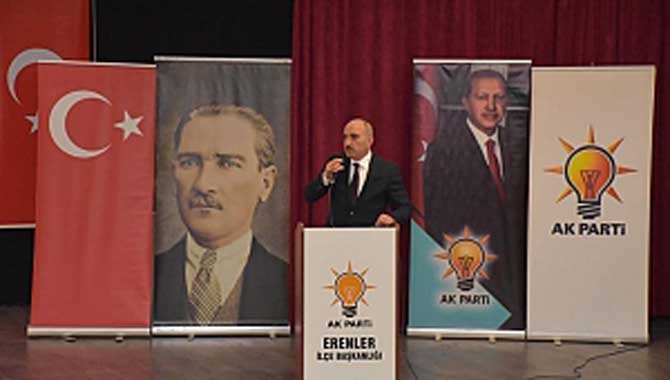 BAŞKAN KILIÇ AK PARTİ ERENLER 70. ERENLER İLÇE DANIŞMA MECLİSİNDE 2021 YILINI DEĞERLENDİRDİ 