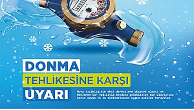 Büyükşehir su sayaçlarıyla ilgili uyarıda bulundu 