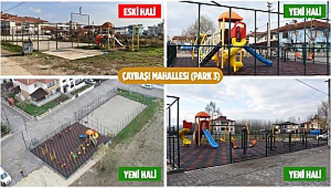 ERENLER’DE ÇOCUK PARKLARI YENİLENİYOR 