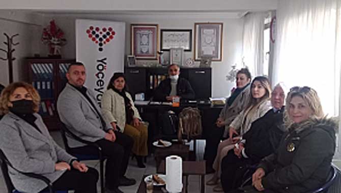 Gelecek Partisinden YÖÇEYDER’e ziyaret 