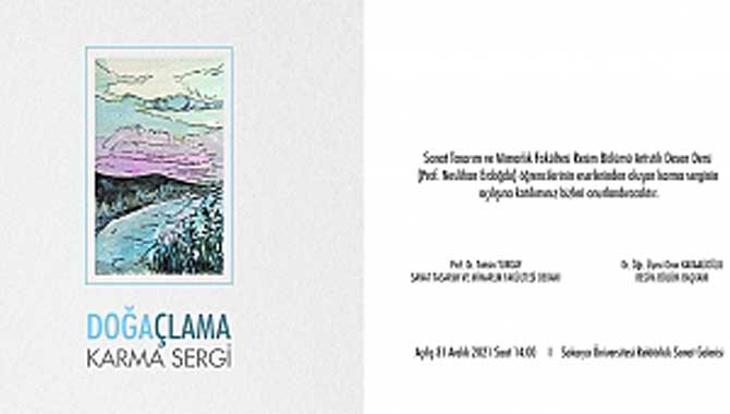 Resim Bölümünden Karma Sergi 