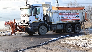 Serdivan’da Kar Timleri Görev Başında 