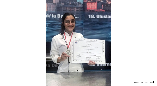 SUBÜ’lü aşçıdan uluslararası yarışmada 2’incilik