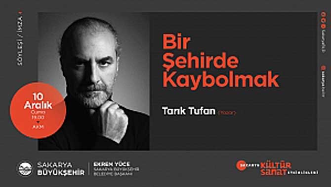  Yazar Tarık Tufan AKM’de olacak 