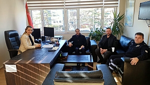 Alemdar ve Erken İlçe Emniyet Müdürü Sibel Özkan’ı Ziyaret Etti 