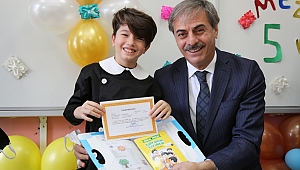 Başkan Alemdar Karne Sevincine Ortak Oldu 