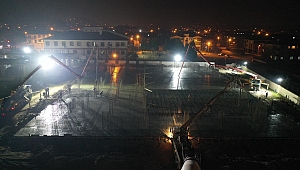 Başkan Soykan yeni yıla temel atarak girdi 