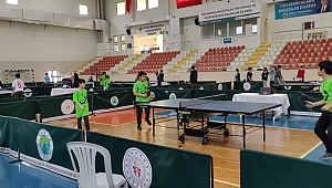 HENDEK’DE MASA TENİSİ HEYECANI YAŞANDI 