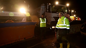 “Karla mücadele çalışmalarımızı 7/24 özverili bir şekilde sürdüreceğiz” 