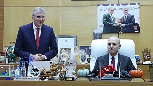 Prof. Dr. Kurtulmuş, Yüce'den Sakarya'yı dinledi 