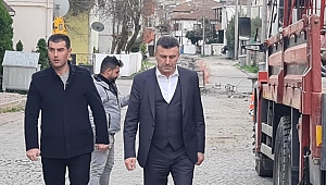 Sapanca’ da Caddeler Yenilenmeye Devam Ediyor 