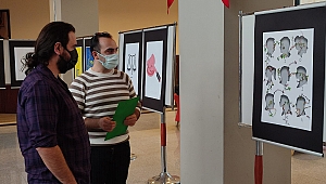 SAÜ’lü Semih Oduncu'nun Kişisel Afiş Sergisi Kocaeli Üniversitesinde Açıldı 