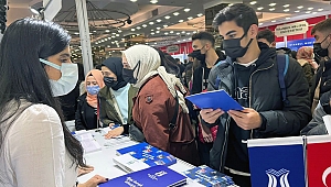 Tercih fuarlarında SUBÜ’ye yoğun ilgi 
