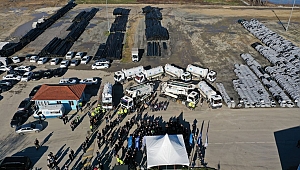 Büyükşehir gücüne güç katıyor: Yeni depo, arşiv binası ve 2 araç hizmete alındı 