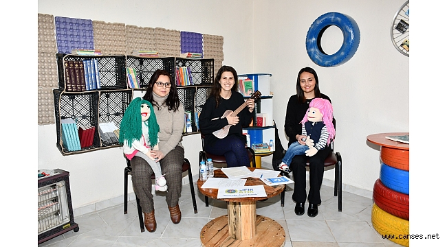 Çevre Elçisi Kuklalar Sıfır Atık Kütüphanelerinde Çevre Eğitimi Veriyor