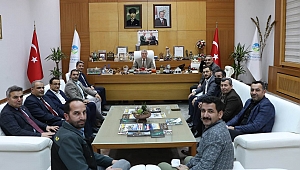 DADAŞLARDAN BAŞKAN YÜCE’YE ZİYARET 