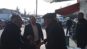 İYİ Parti Adapazarı Teşkilatı Katlı Pazar esnafını ziyaret etti 