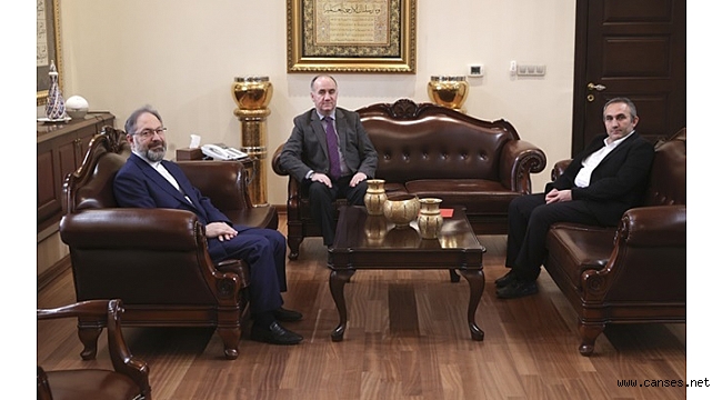 SAÜ İlahiyat Fakültesi Dekanı Prof. Dr. Bostancı’dan Diyanet İşleri Başkanına Ziyaret