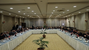 AHDE VEFA BAŞKAN YÜCE’Yİ AĞIRLADI 