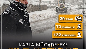 Akyazı Belediyesi karla mücadeleye hazır 