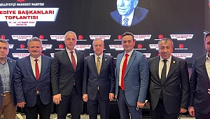 BAŞKAN BABAOĞLU BELEDİYE BAŞKANLARI TOPLANTISINDA 