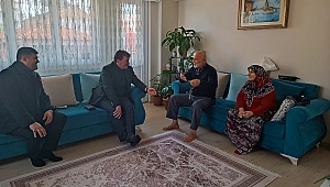 BAŞKAN GÜNDOĞDU’DAN YAŞLI VATANDAŞLARA ZİYARET 