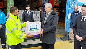 Başkan Yüce kolileri kendi eliyle teslim etti 