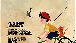 ‘Bisiklet Dostu Sakarya’yı en iyi anlatanlara 23 Nisan hediyesi 