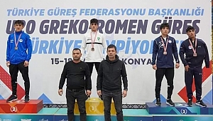 Büyükşehir Sporcuları Türkiye Güreş Şampiyonası’ndan madalya ile döndü 