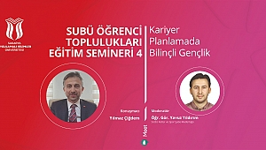 Çiğdem’den öğrencilere kariyer tavsiyeleri 