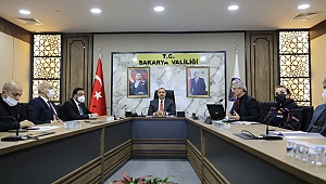 İl Afet ve Acil Durum Koordinasyon Kurulu Vali Kaldırım Başkanlığında Toplandı 